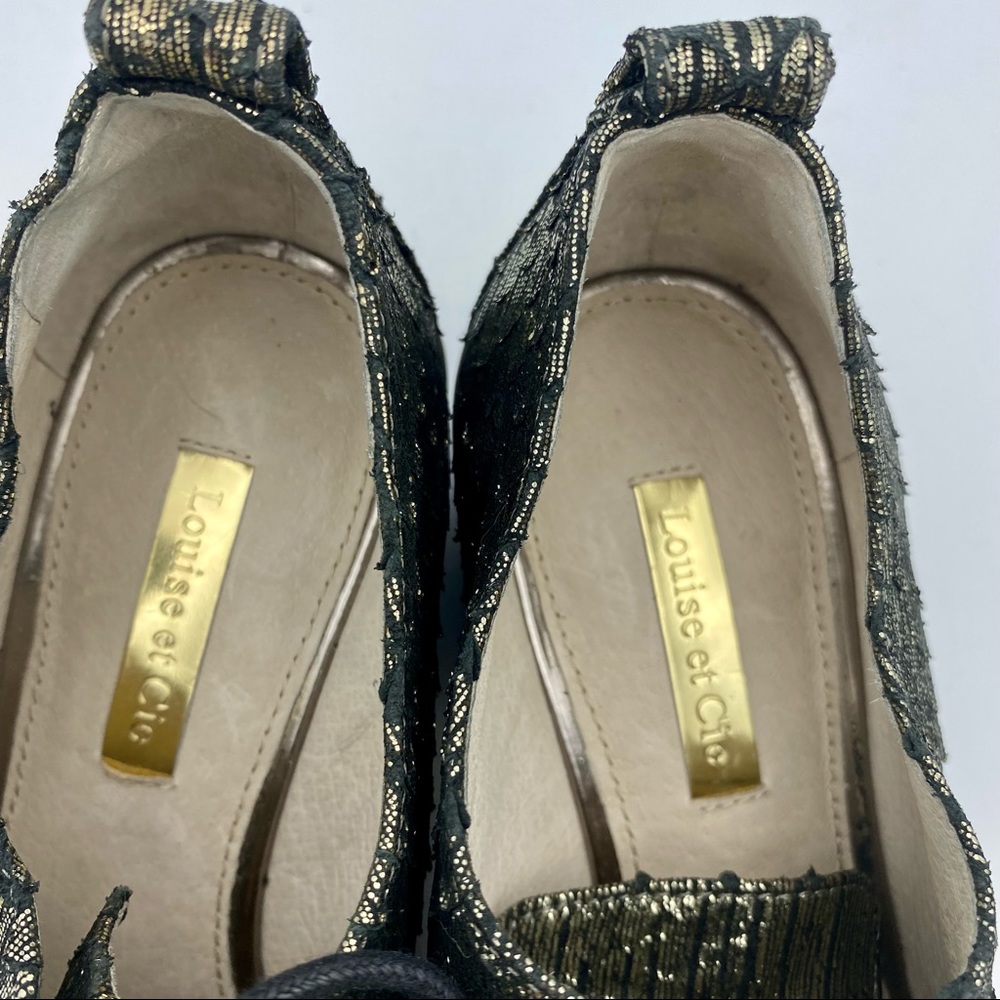 πLouise et Cie Gold Inlay Oxfords - Picture 5 of 8